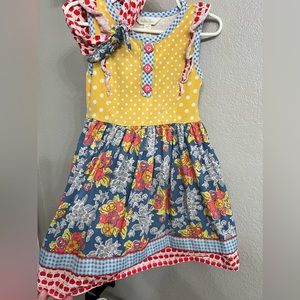 Matilda Jane back to school dress with headband